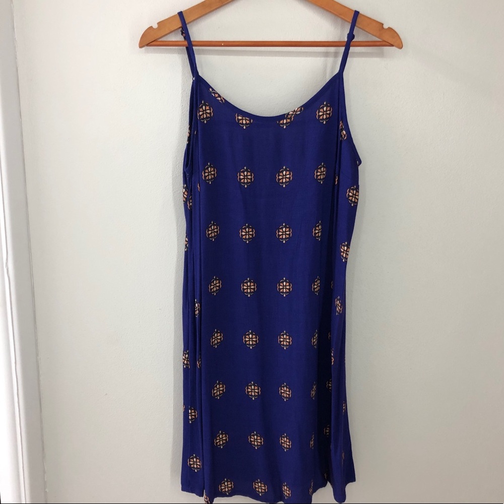Blue Shift Dress